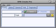 SMS Create Pro screenshot